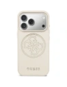 Etui Guess Perforated 4G MagSafe do Apple iPhone 17 Pro beżowy