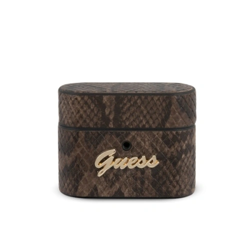 Kup Etui Guess GUACAPPUSNSMLBR Apple AirPods Pro obal hnědý/brown Python Collection - GUE575BR - {ean13} - Sklep Home Screen