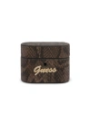 Etui Guess GUACAPPUSNSMLBR Apple AirPods Pro obal hnědý/brown Python Collection