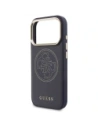 Etui Guess Perforated 4G MagSafe do Apple iPhone 17 Pro niebieski