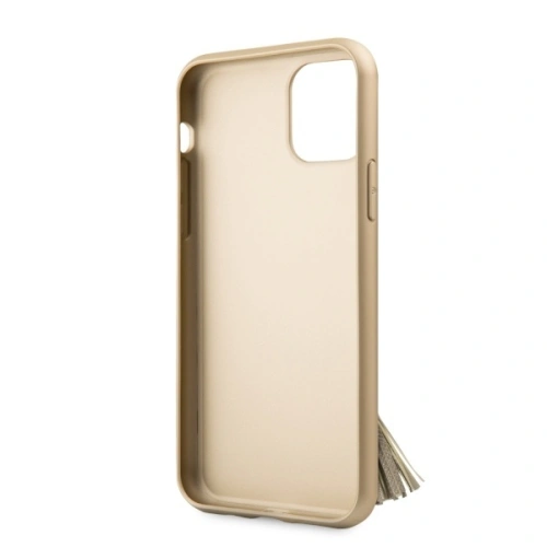 Kup Etui Guess GUHCN58RSSABE Apple iPhone 11 Pro beige/beżowy hard case Saffiano with ring stand - GUE578BEI - {ean13} - Sklep Home Screen