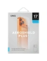 Ochrona modułu aparatu i tylnego panelu UNIQ Optix Aeroshield+ Camera Module Protector do Apple iPhone 17 Pro Max przezroczysty