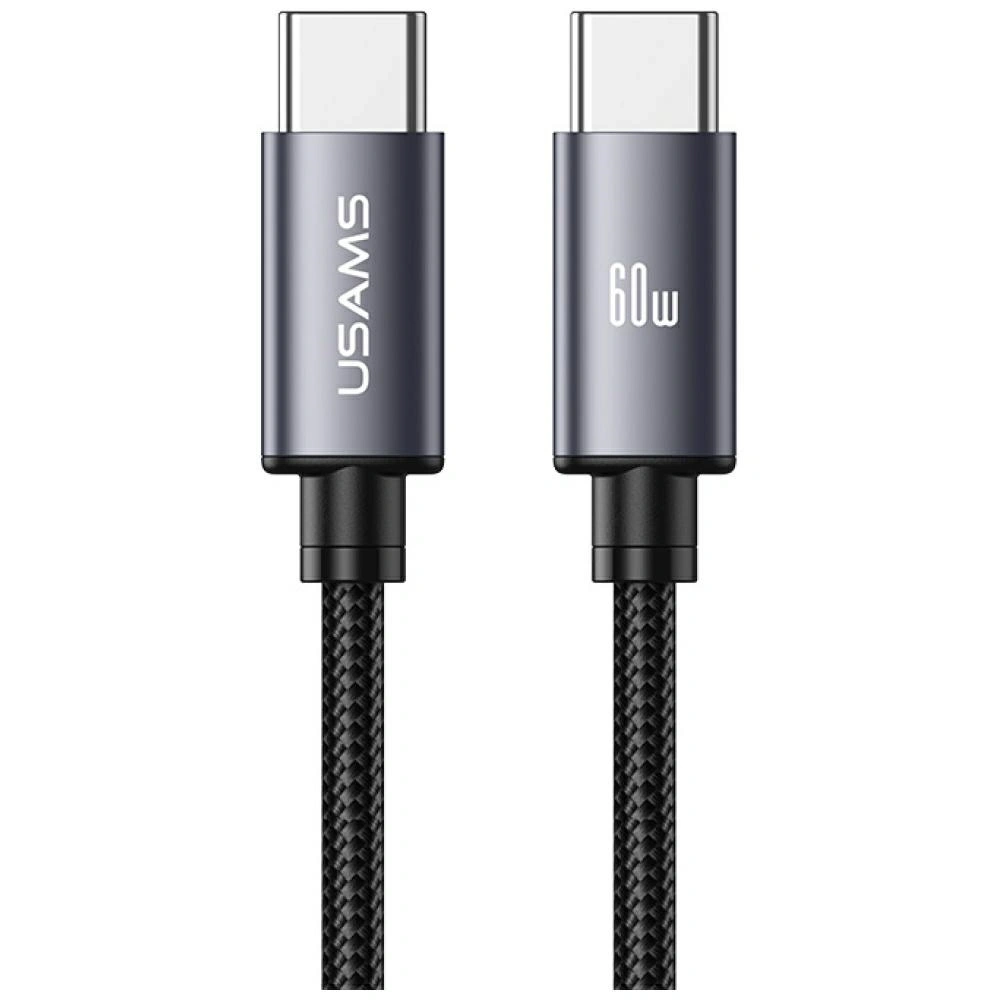 Kabel USAMS U91 60W USB-C / USB-C 1m tarnish