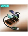 Kabel USAMS U92 18W USB-C / USB-A 1.2m czarny