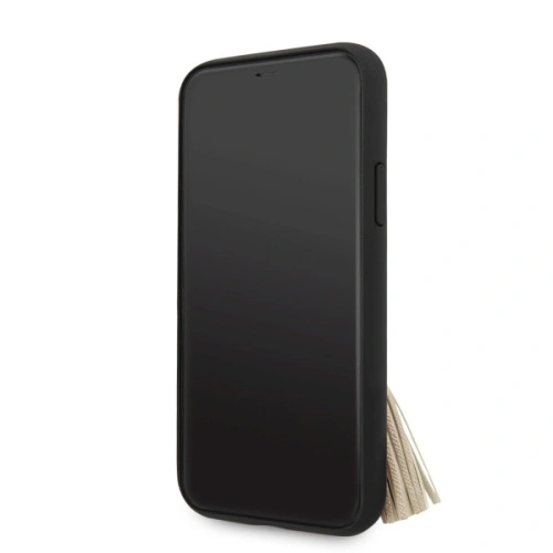 Kup Guess Apple Tasche GUHCN61RSSABK iPhone 11 schwarz/schwarz Hartschalenetui Saffiano mit Ringständer - GUE579BLK - {ean13} - Sklep Home Screen