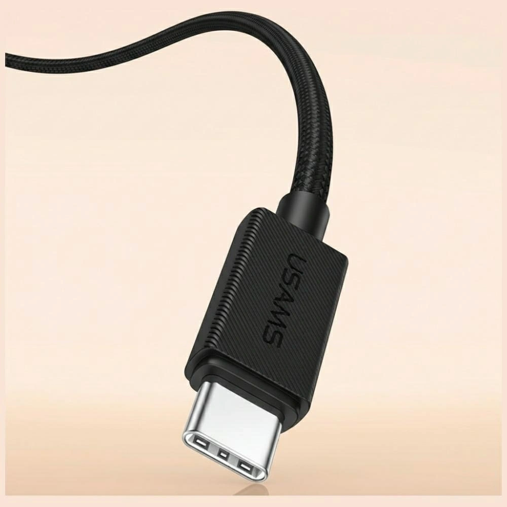 Kabel USAMS U92 30W USB-C / Lightning 1.2m czarny