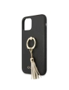 Kup Guess Apple Tasche GUHCN61RSSABK iPhone 11 schwarz/schwarz Hartschalenetui Saffiano mit Ringständer - GUE579BLK - {ean13} - Sklep Home Screen