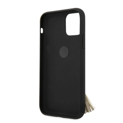 Kup Guess Apple Tasche GUHCN61RSSABK iPhone 11 schwarz/schwarz Hartschalenetui Saffiano mit Ringständer - GUE579BLK - {ean13} - Sklep Home Screen