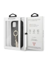 Kup Guess Apple Tasche GUHCN61RSSABK iPhone 11 schwarz/schwarz Hartschalenetui Saffiano mit Ringständer - GUE579BLK - {ean13} - Sklep Home Screen