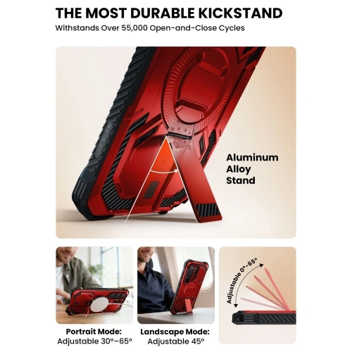 Etui Supcase IBLSN Armorbox Mag MagSafe do Samsung Galaxy S26 Ultra Ruddy