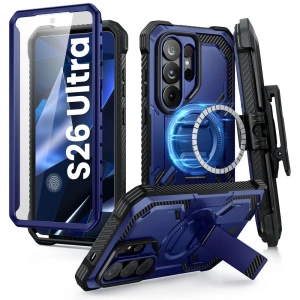 Etui Supcase IBLSN Armorbox Clip Mag MagSafe do Samsung Galaxy S26 Ultra Cobalt