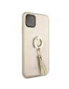 Buy Guess GUHCN65RSSABE Apple iPhone 11 Pro Max beżowy hard case Saffiano with ring stand - GUE580BEI - {ean13} - Home Screen Store Europe