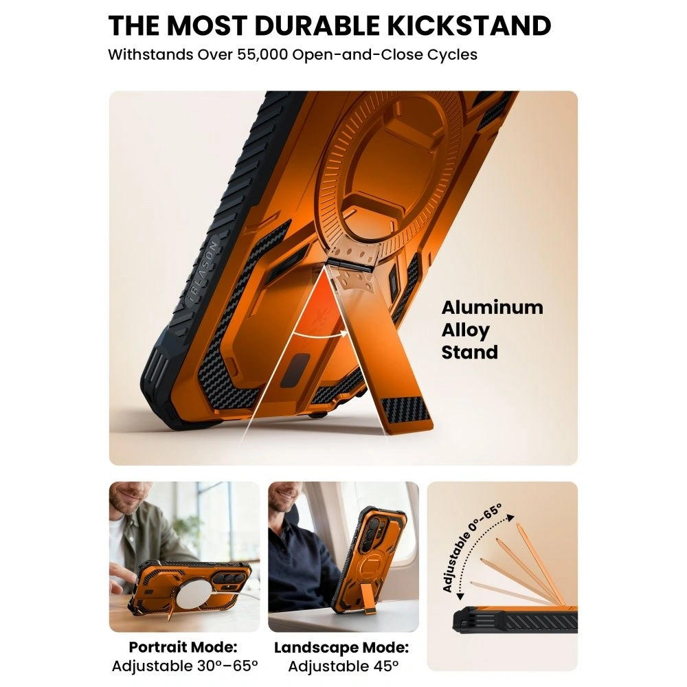 Etui Supcase IBLSN Armorbox Mag MagSafe do Samsung Galaxy S26 Ultra Coral