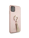 Kup Etui Guess GUHCN65RSSARG Apple iPhone 11 Pro Max roz-aurie/rosegold carcasă tare Saffiano cu suport pentru inel - GUE581RS - {ean13} - Sklep Home Screen