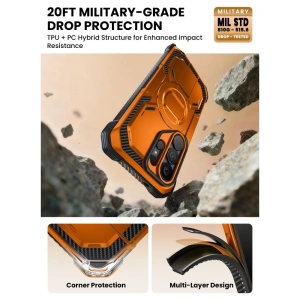 Etui Supcase IBLSN Armorbox Mag MagSafe do Samsung Galaxy S26 Ultra Coral