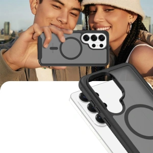 Etui Tech-Protect Defense MagSafe do Samsung Galaxy S26 Ultra Matte Black