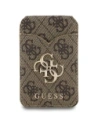 Portfel z lusterkiem Guess 4G Stand & Mirror MagSafe brązowy