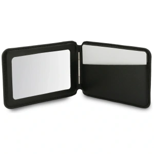 Portfel z lusterkiem Guess 4G Stand & Mirror MagSafe czarny