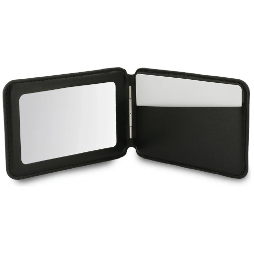 Portfel z lusterkiem Guess 4G Stand & Mirror MagSafe czarny