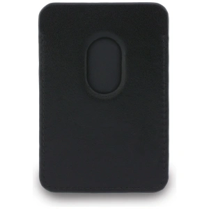 Zestaw portfel + hand strap Guess triangle MagSafe czarny