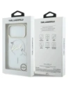 Etui Karl Lagerfeld IML Choupettes Karl Script Logo MagSafe do Apple iPhone 17 Pro przezroczysty