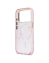 Etui Karl Lagerfeld IML Choupettes Karl Script Logo MagSafe do Apple iPhone 17 Pro różowy