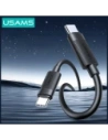 Kabel USAMS U94 60W USB-C / USB-C 1m czarny