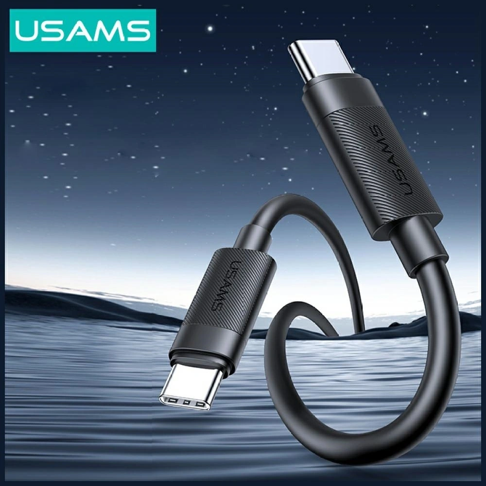 Kabel USAMS U94 60W USB-C / USB-C 1m czarny