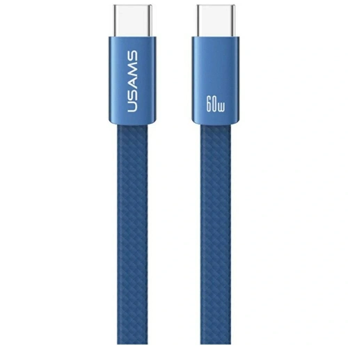 Kabel USAMS U96 60W USB-C / USB-C 1.2m niebieski