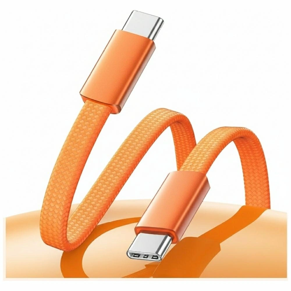 Kabel USAMS U96 60W USB-C / USB-C 1.2m pomarańczowy