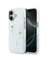 Etui Karl Lagerfeld IML Choupettes Karl Script Logo MagSafe do Apple iPhone 17 przezroczysty
