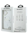 Etui Karl Lagerfeld IML Choupettes Karl Script Logo MagSafe do Apple iPhone 17 przezroczysty