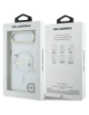 Etui Karl Lagerfeld IML Choupettes Karl Script Logo MagSafe do Apple iPhone Air przezroczysty