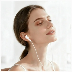 Słuchawki douszne USAMS EP-50 USB-C 1.2m biały