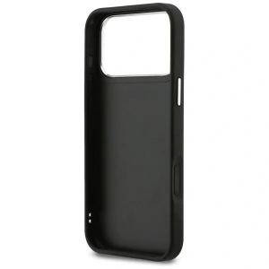 Etui Karl Lagerfeld IML Glitter KL Diamond Logo do Apple iPhone 17 Pro Max czarny