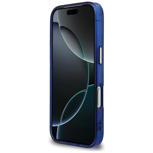 Etui Karl Lagerfeld IML K Head Logo MagSafe do Apple iPhone 17 Pro niebieski