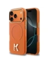 Etui Karl Lagerfeld IML K Head Logo MagSafe do Apple iPhone 17 Pro pomarańczowy