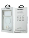 Etui Karl Lagerfeld IML K Head Logo MagSafe do Apple iPhone 17 Pro przezroczysty