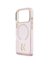 Etui Karl Lagerfeld IML K Head Logo MagSafe do Apple iPhone 17 Pro różowy