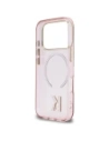 Etui Karl Lagerfeld IML K Head Logo MagSafe do Apple iPhone 17 Pro różowy
