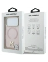 Etui Karl Lagerfeld IML K Head Logo MagSafe do Apple iPhone 17 Pro różowy