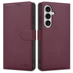 Etui Tech-Protect Wallet do Samsung Galaxy S26 Mulberry