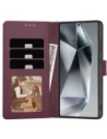 Etui Tech-Protect Wallet do Samsung Galaxy S26 Mulberry