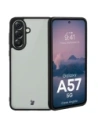Etui Bizon Case Angelo do Samsung Galaxy A57 5G przydymione z czarną ramką