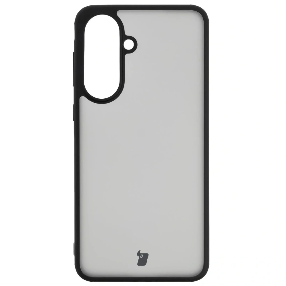 Etui Bizon Case Angelo do Samsung Galaxy A57 5G przydymione z czarną ramką