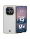 Etui Bizon Case Angelo do Xiaomi Redmi Note 15 / POCO M8 5G półprzezroczyste z beżową ramką