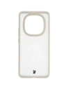 Etui Bizon Case Angelo do Xiaomi Redmi Note 15 / POCO M8 5G półprzezroczyste z beżową ramką