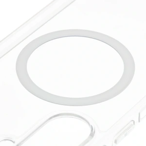 Etui z pierścieniem magnetycznym Bizon Case CrystalO do Samsung Galaxy A37 5G / A36 5G przezroczyste