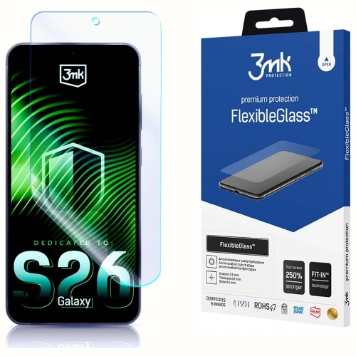 Szkło hybrydowe 3MK FlexibleGlass do Samsung Galaxy S26
