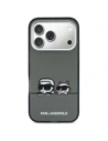 Etui Karl Lagerfeld IML Karl & Choupette Peekaboo Logo MagSafe do Apple iPhone 17 Pro Max czarny
